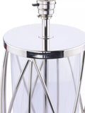 Laura Ashley Beckworth table lamp polished nickel (British brand)