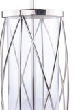 Laura Ashley Beckworth table lamp polished nickel (British brand)
