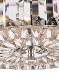 Laura Ashley Fernhurst semi-flush crystal ceiling light, UK version