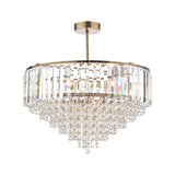 Laura Ashley Vienna semi flush crystal ceiling light (British brand)