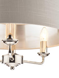 Laura Ashley Sorrento 3 arm ceiling light drum shade, UK version