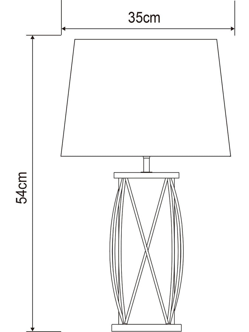 Laura Ashley petite lamp polished nickel linen shade, imported from the UK