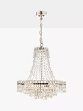 Laura Ashley Enid crystal chandelier ceiling light, imported from the UK