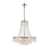 Laura Ashley Enid crystal chandelier ceiling light, imported from the UK