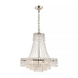 Laura Ashley Enid crystal chandelier ceiling light, imported from the UK