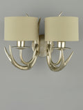Laura Ashley double wall light champagne finish, imported from the UK