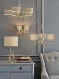 Laura Ashley double wall light champagne finish, imported from the UK