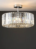 Laura Ashley Fernhurst semi-flush ceiling light large, British brand
