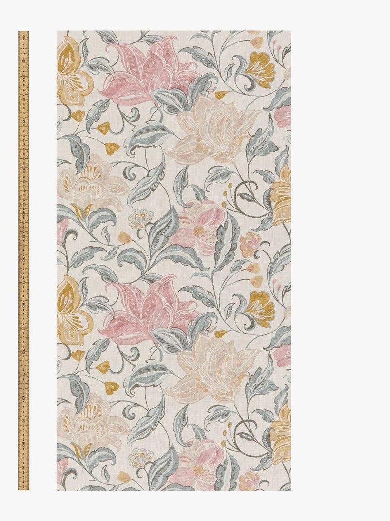 John Lewis wallpaper floral turmeric 10m x 52cm, imported from the UK