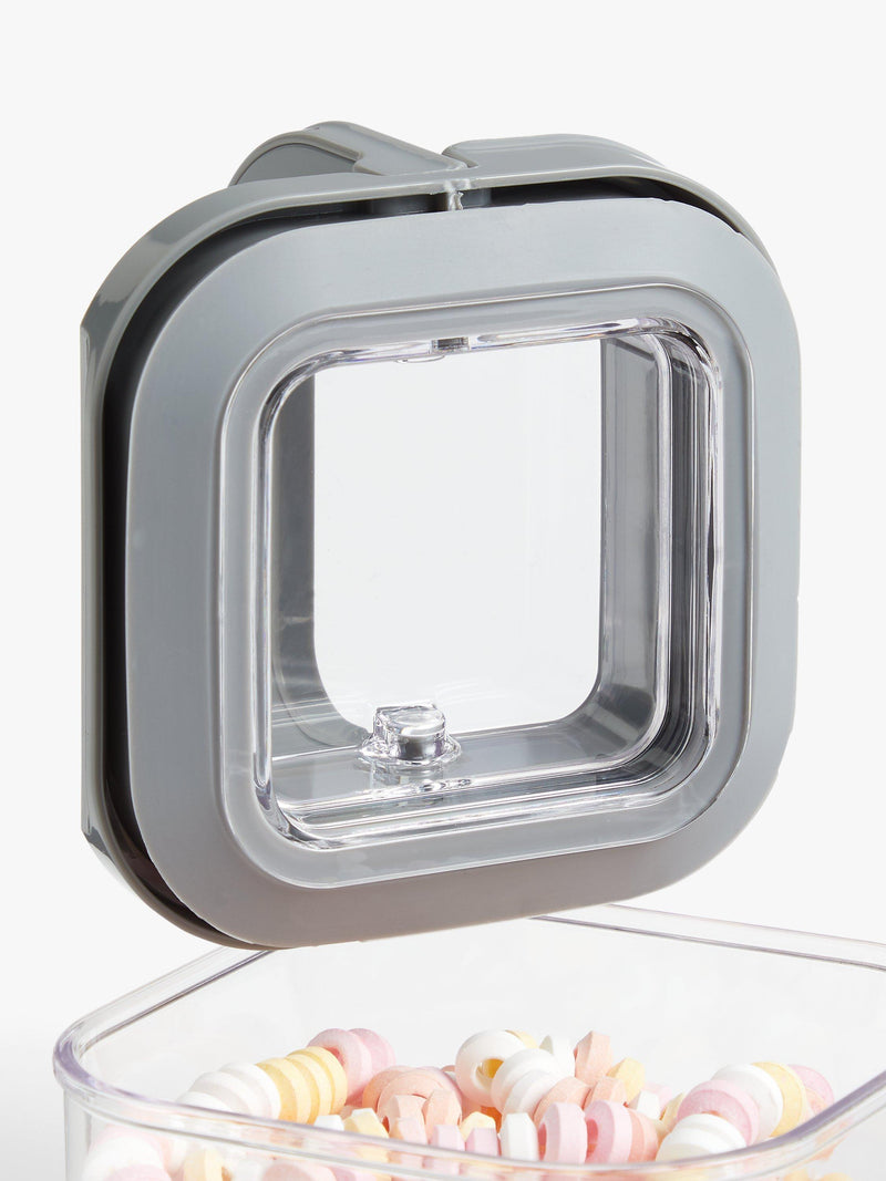 John Lewis Flip Lock Airtight Square Storage Container 450ml, UK version