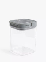John Lewis John Lewis Flip Lock Airtight Square Storage Container, 1.1L- Buy online at McGrocer