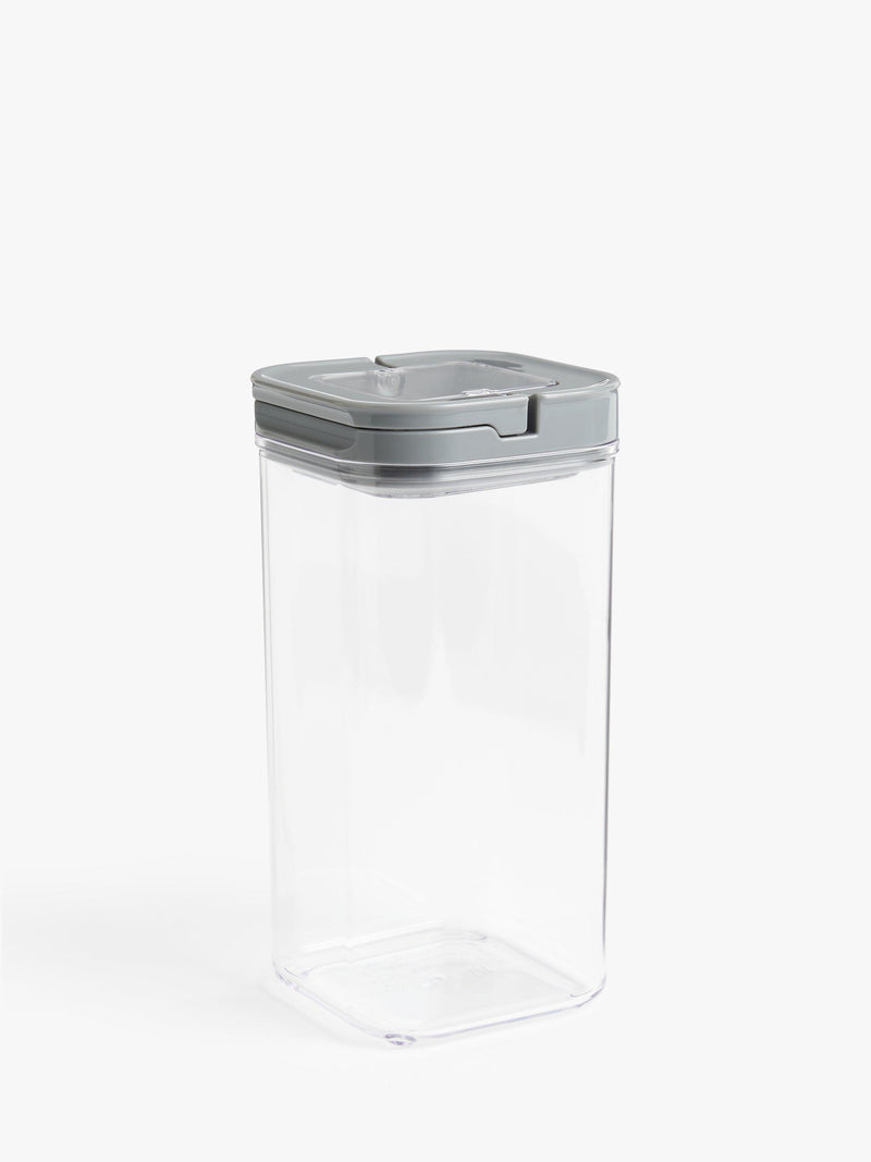 John Lewis Flip Lock Airtight Square Storage Container 1.7L, UK version