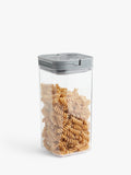 John Lewis Flip Lock Airtight Square Storage Container 1.7L, UK version