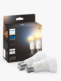 Philips Hue White Ambiance LED bulb pack of 2 E27 - British product