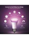 Philips Hue smart lighting starter kit with 2 bulbs and bridge (British brand)