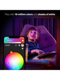 Philips Hue smart lighting starter kit with 2 bulbs and bridge (British brand)