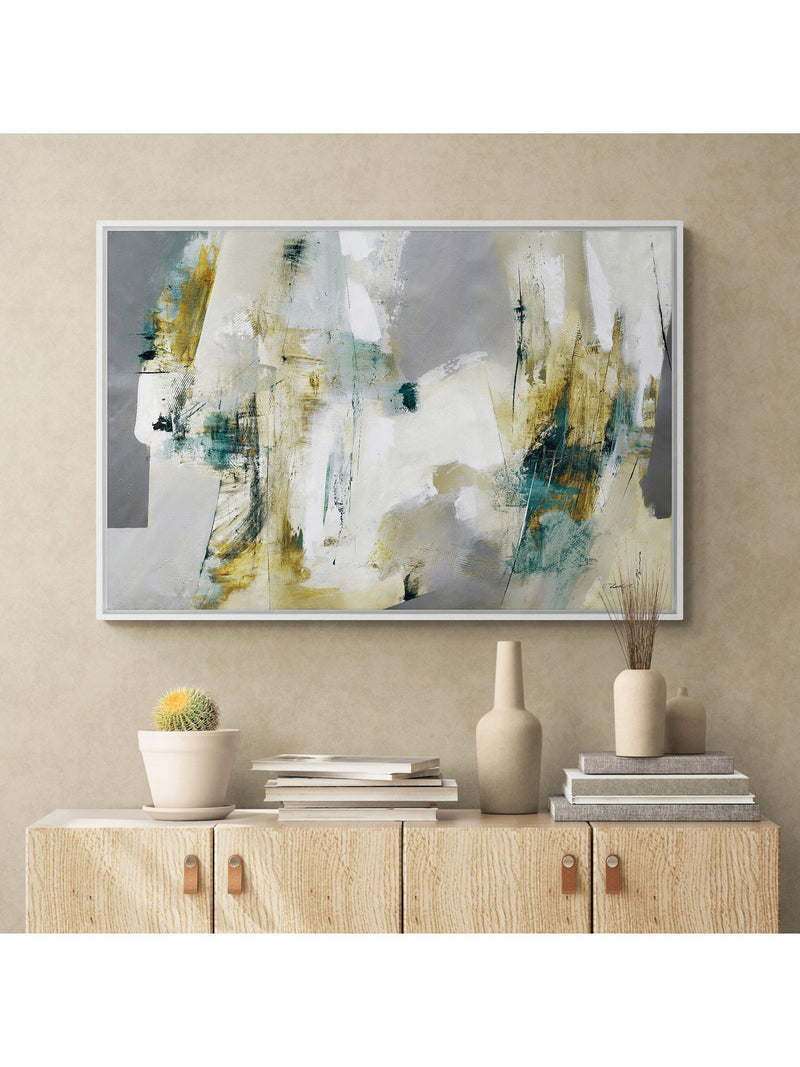 John Lewis canvas print Cornwall Harbour 60x90cm (British brand)