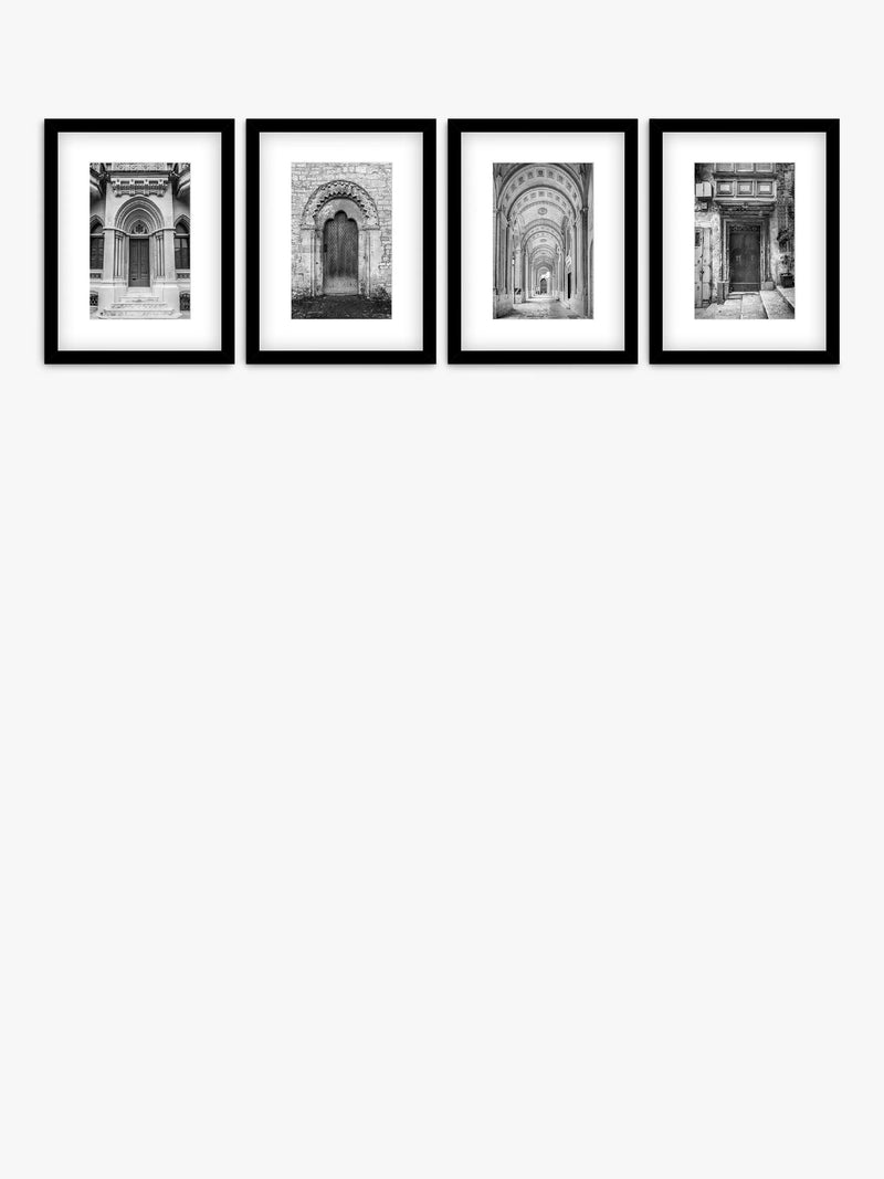 John Lewis framed print set architectural doorways by Assaf Frank, UK version