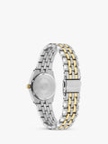 Citizen Eco-Drive women's two tone watch blue dial 28mm, UK version