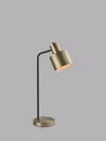 Bay Lighting Giles desk lamp antique brass black tall (British brand)