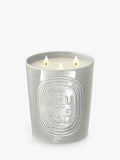 Wood Fire Scented Candle in Grey Porcelain Jar 600g