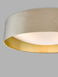 Där Nysa velvet flush ceiling light large (British brand)