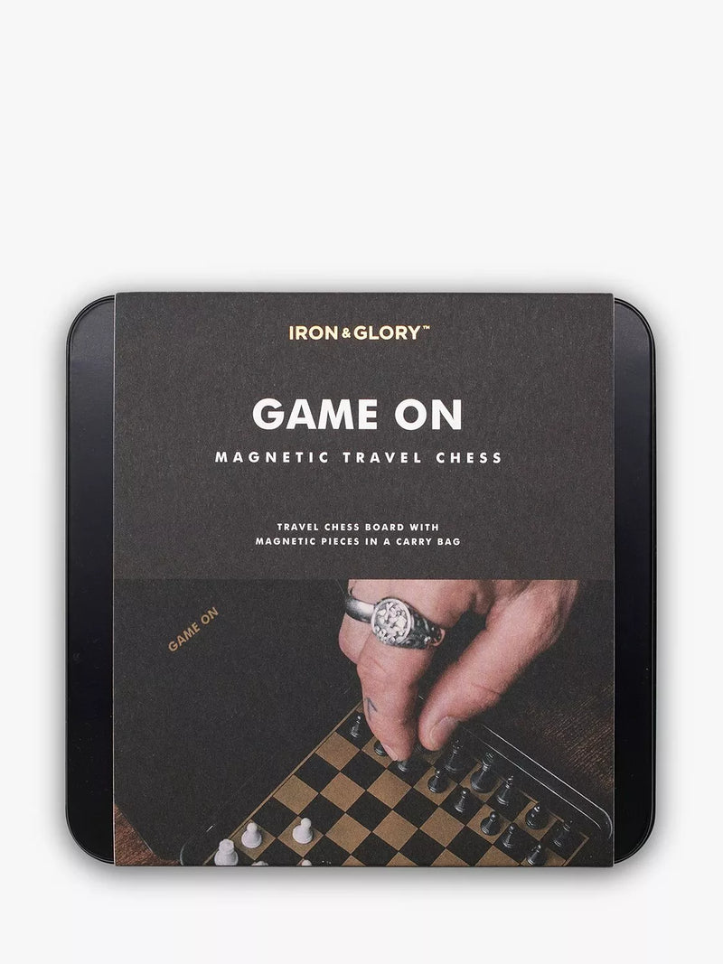 Luckies magnetic travel chess set, UK version