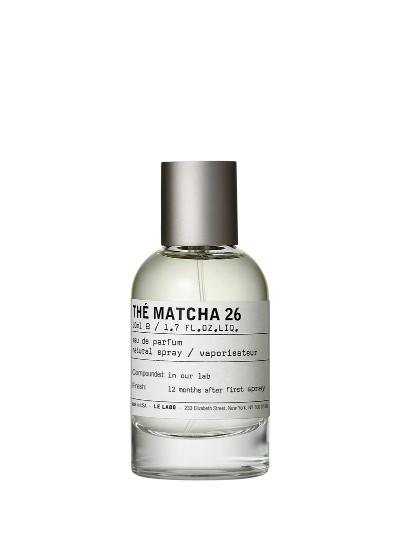 Le Labo Thé Matcha 26 eau de parfum bottle, UK version