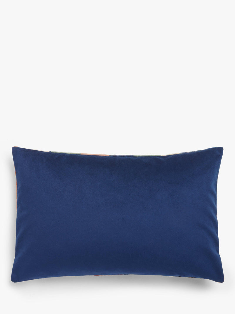 John Lewis Velvet Cushion Multi 40 x 60cm, UK version