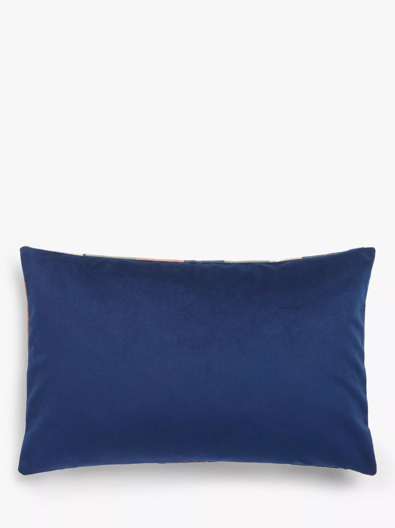 John Lewis Velvet Cushion Multi 40 x 60cm, UK version