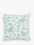 John Lewis Birdie cushion with digital printing and embroidery, UK version