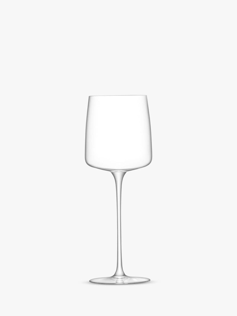 LSA International Metropolitan white wine glasses set of 4 350ml (British brand)