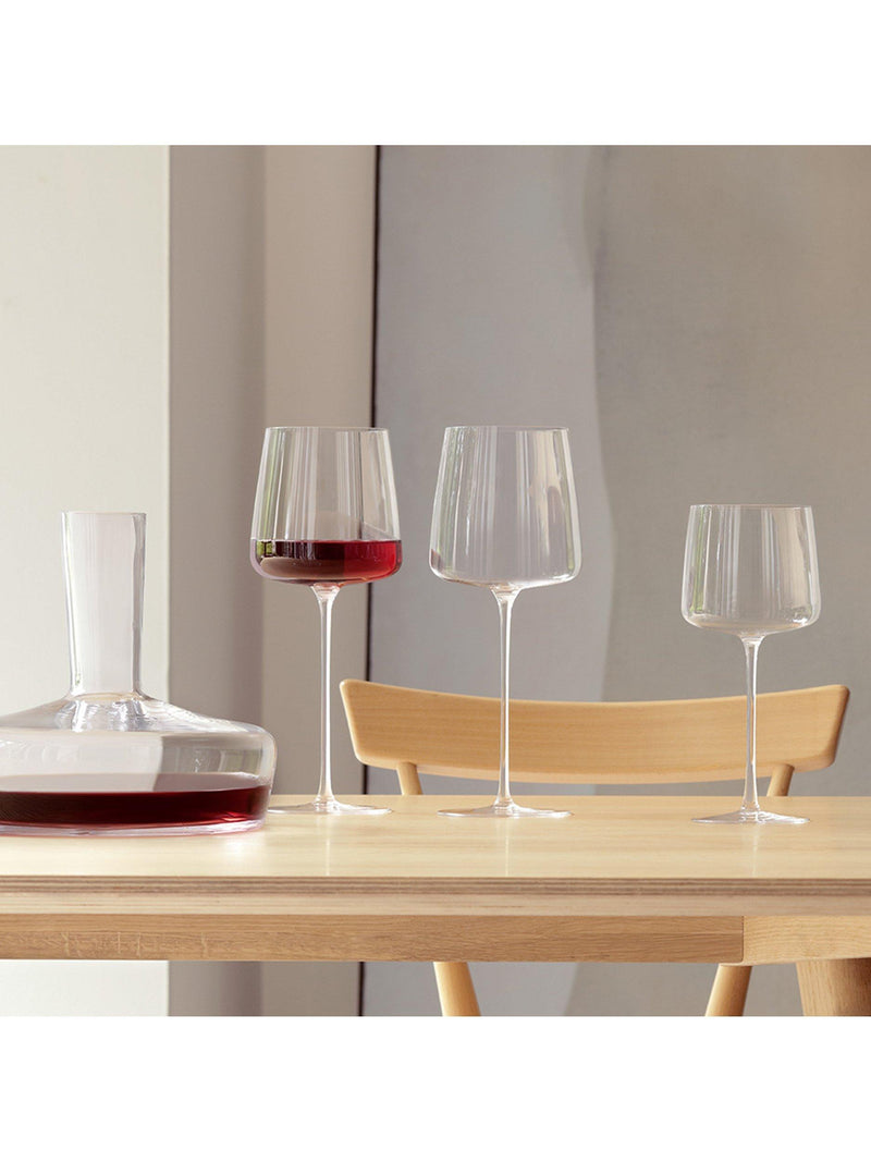 LSA International Metropolitan white wine glasses set of 4 350ml (British brand)