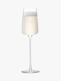LSA International Metropolitan champagne flutes set of 4 230ml - British product