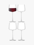 LSA International red wine glasses 400ml 4-piece, imported from the UK