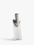 aerolatte handheld battery-operated stainless steel milk frother with kitchen stand - British product