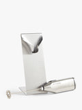 aerolatte handheld battery-operated stainless steel milk frother with kitchen stand - British product