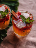 La Rochère clear glass tumblers with embossed lines, set of six, 290ml capacity, UK version