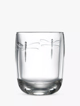 John Lewis La Rochère Libellule Clear Glass Tumblers Set of 6 280ml- Buy online at McGrocer