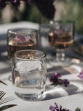 La Rochère Libellule glass tumblers clear set of 6 280ml, UK version