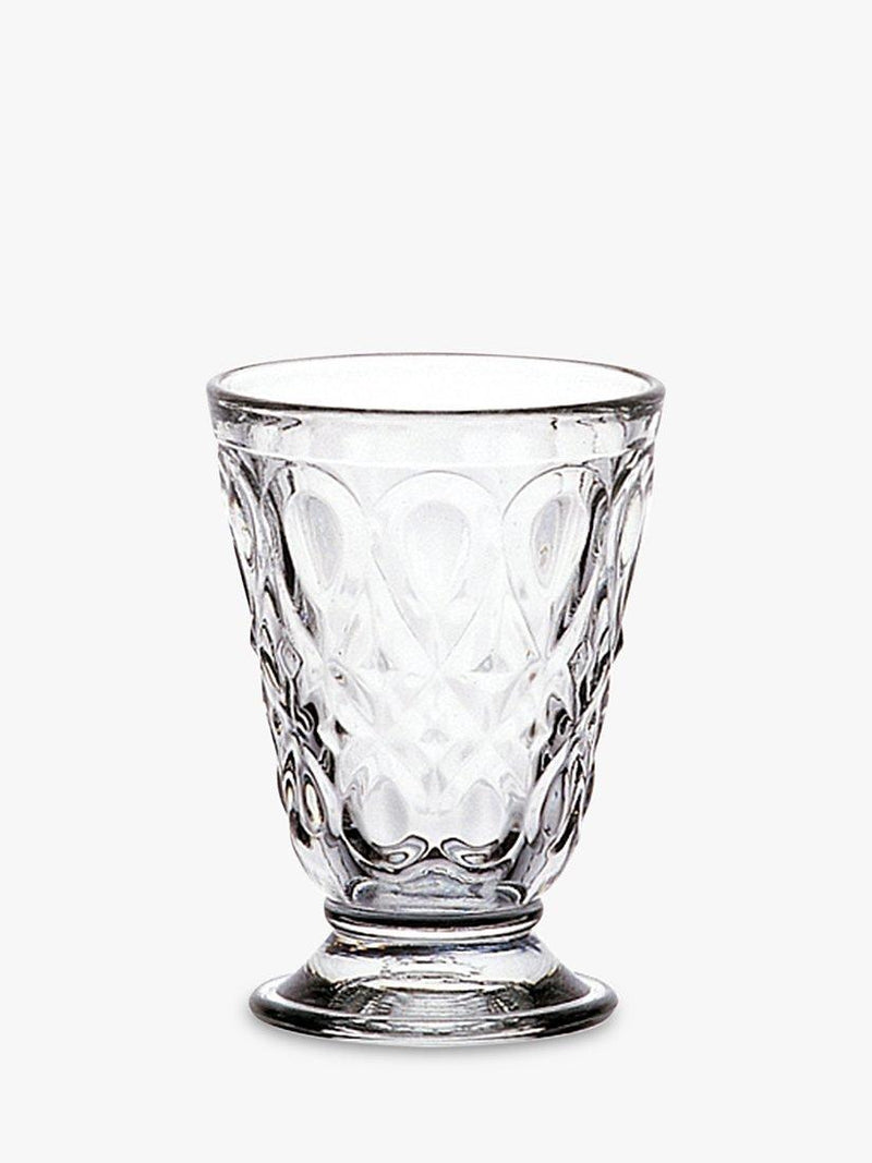 La Rochère Lyonnais clear footed glass tumblers set of 6 200ml, UK version