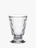 La Rochère Lyonnais clear footed glass tumblers set of 6 200ml, UK version