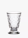 La Rochère Lyonnais clear footed glass tumblers set of 6 200ml, UK version