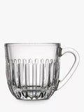 La Rochère Ouessant glass espresso mugs set of 6 (British brand)