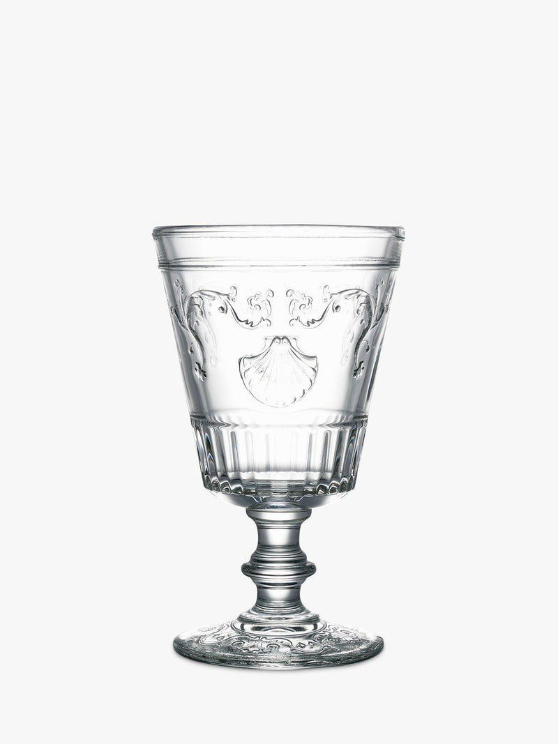 La Rochère Versailles wine and water glass set of 6, 400ml, clear, UK version