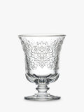 Set of six La Rochère Amboise 290ml clear glass wine goblets, UK version