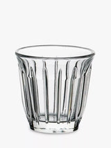 John Lewis La Rochère Zinc Espresso Glass Tumbler Set of 6 100ml Clear- Buy online at McGrocer