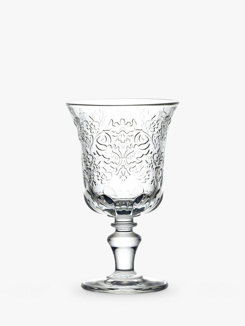 La Rochère clear wine glass set of 6 with 260ml capacity, UK version
