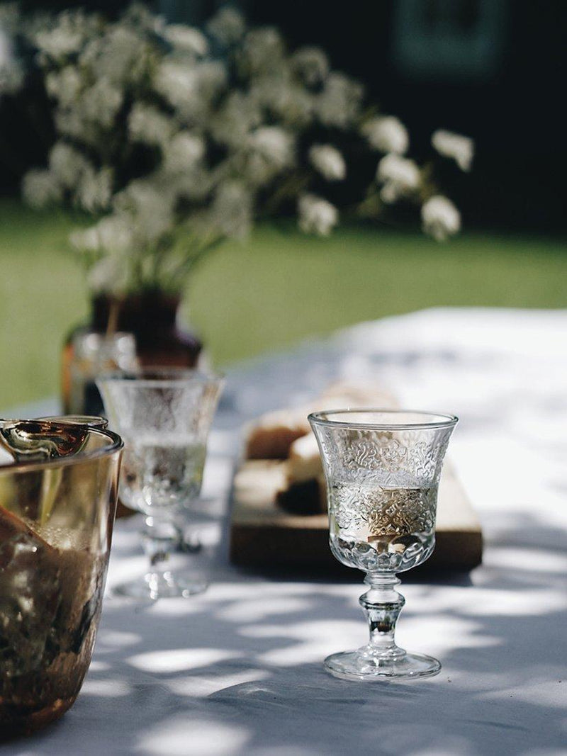 La Rochère clear wine glass set of 6 with 260ml capacity, UK version