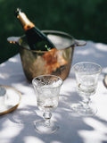 La Rochère clear wine glass set of 6 with 260ml capacity, UK version